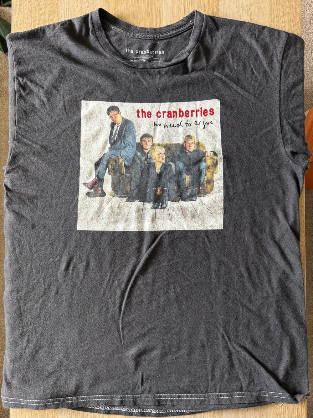 The Cranberries Graphic Band Tee - Black